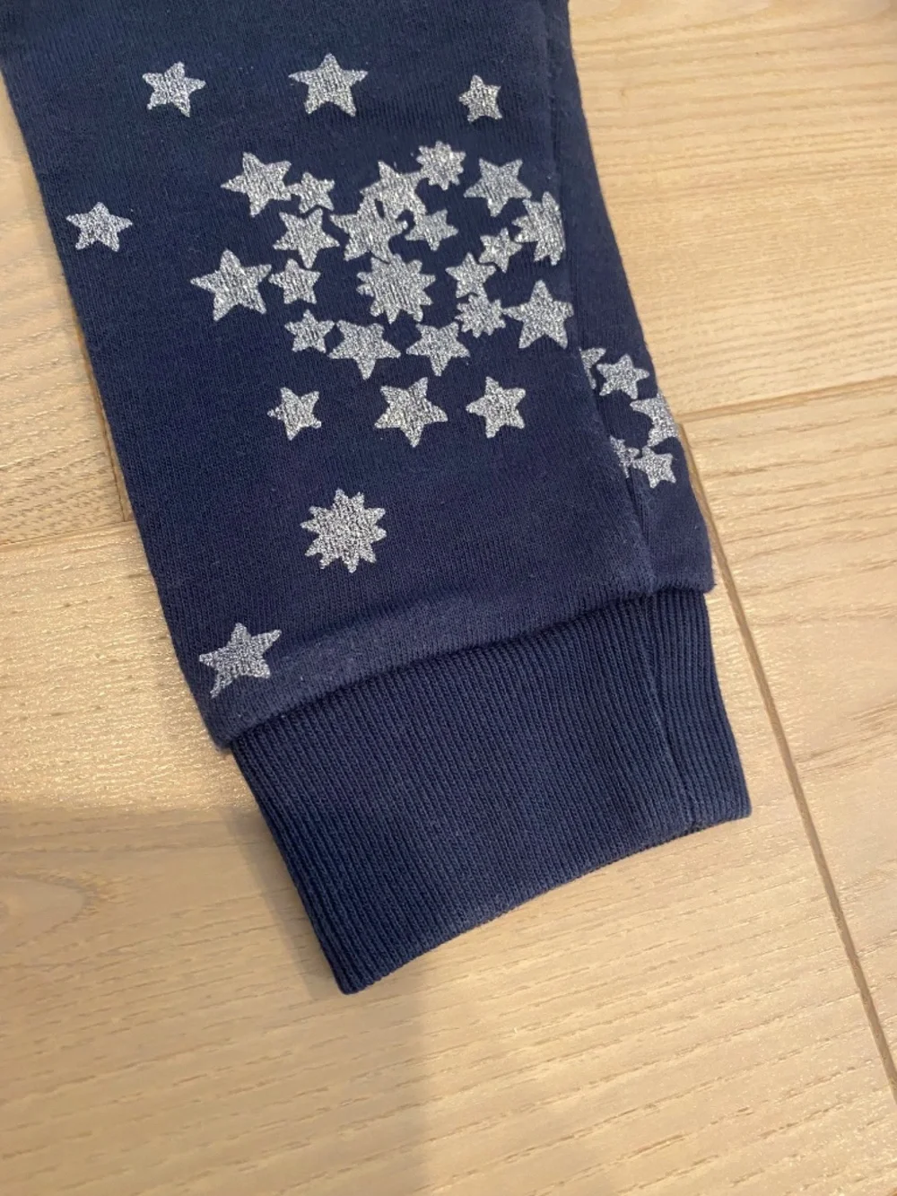 J. Crew Crewcuts Girls’ Size XL Navy Turtleneck Sweatshirt with Silver Stars